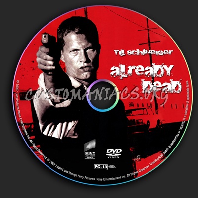 Already Dead dvd label