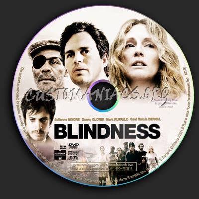 Blindness dvd label