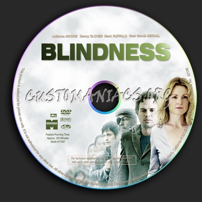 Blindness dvd label