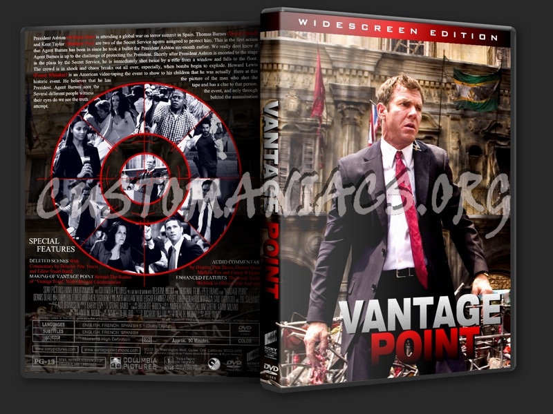 Vantage Point dvd cover