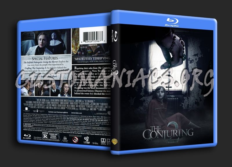 The Conjuring 2 blu-ray cover