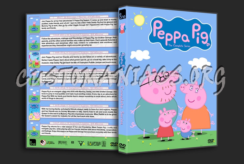 Peppa Pig: The Complete Series dvd cover