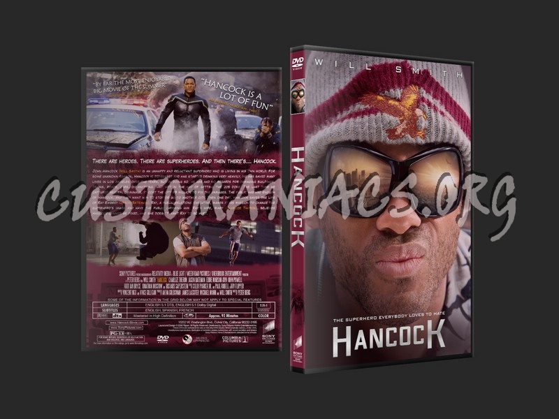 Hancock dvd cover