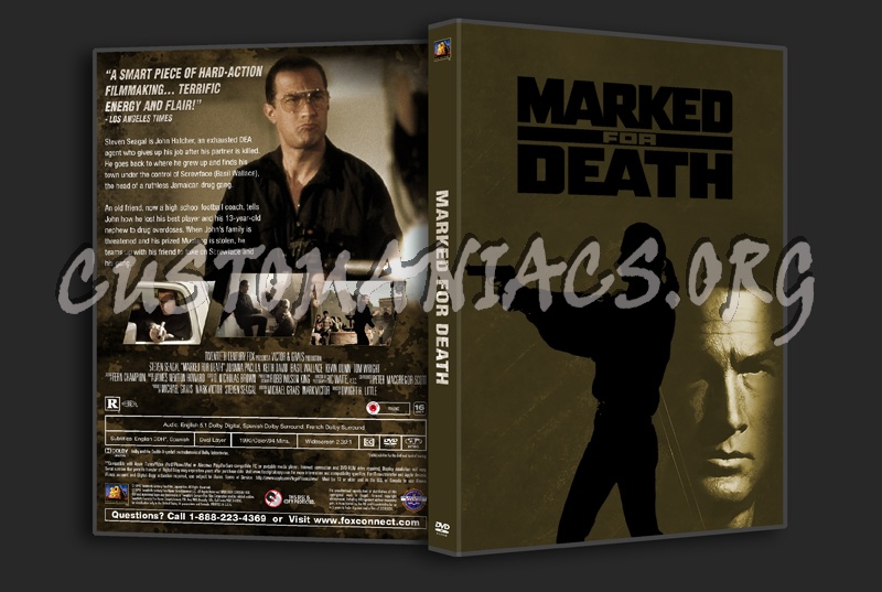 Marked for Death dvd cover