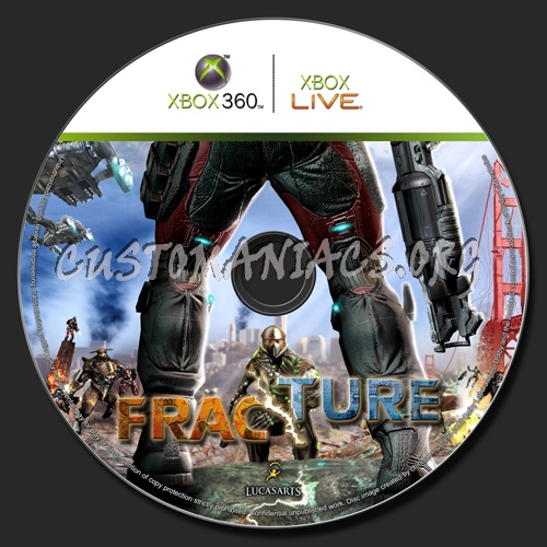 Fracture dvd label