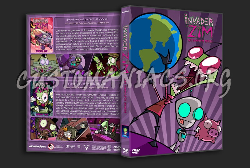 Invader Zim: The Complete Series dvd cover