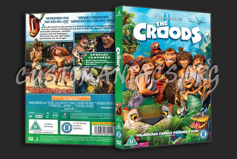 The Croods dvd cover