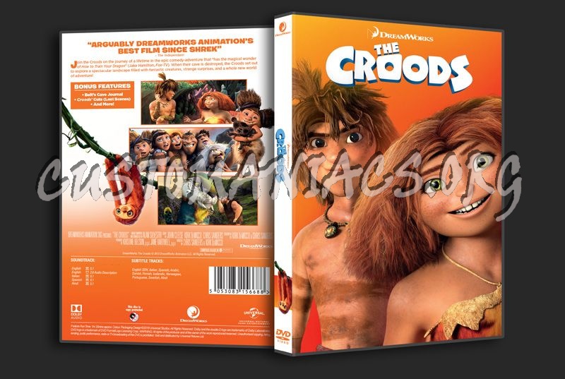 The Croods dvd cover