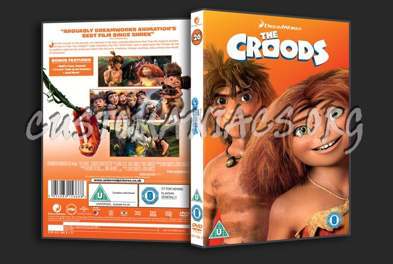 The Croods dvd cover