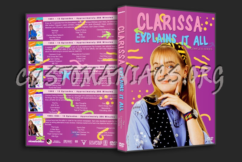 Clarissa Explains It All: The Complete Series dvd cover