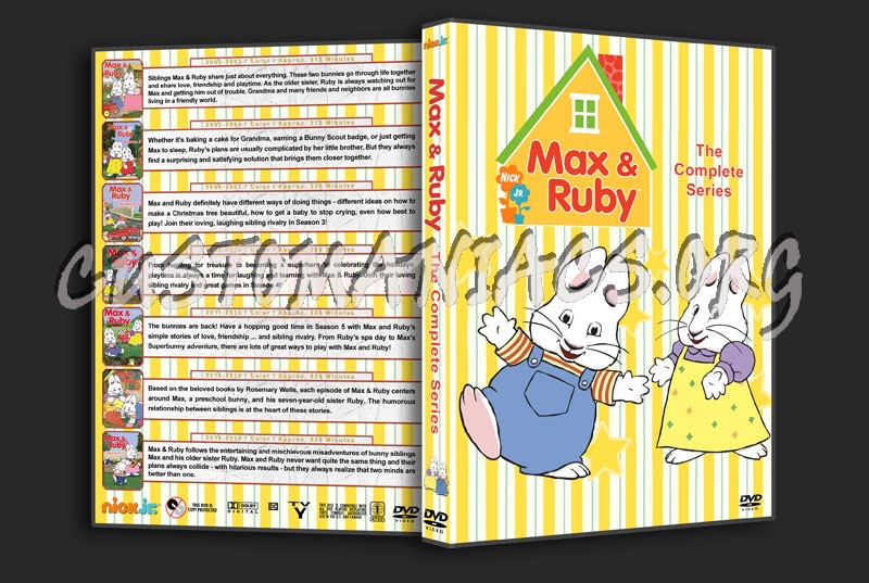 Max & Ruby: The Complete Series dvd cover