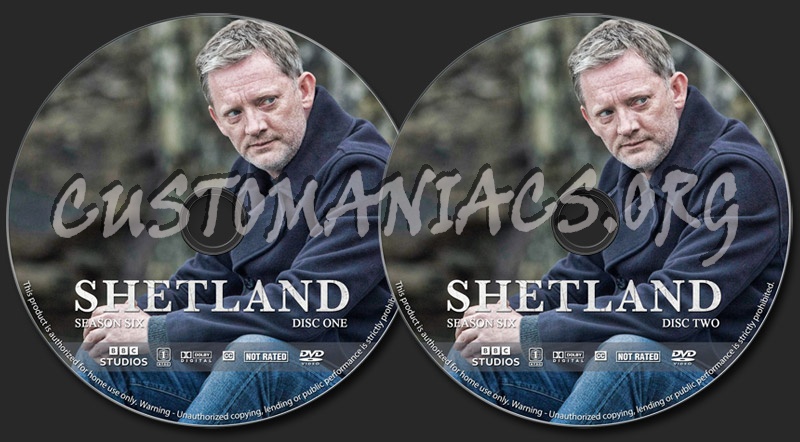 Shetland - Season 6 dvd label