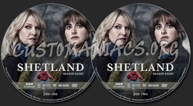 Shetland - Season 8 dvd label