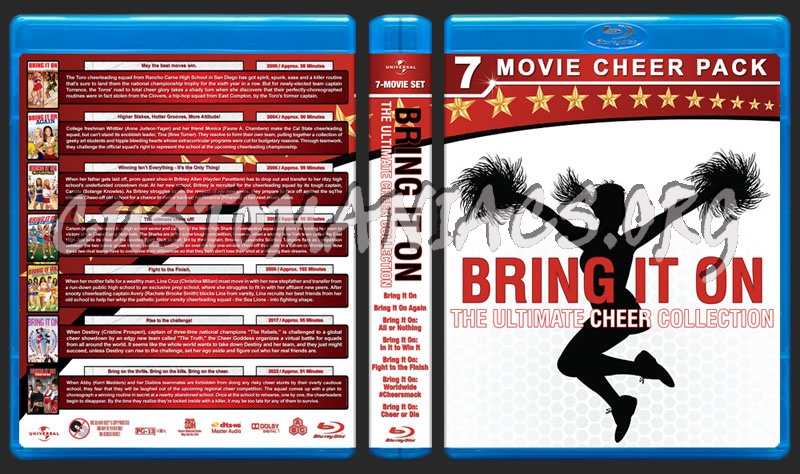 Bring It On: The Ultimate Cheer Collection blu-ray cover