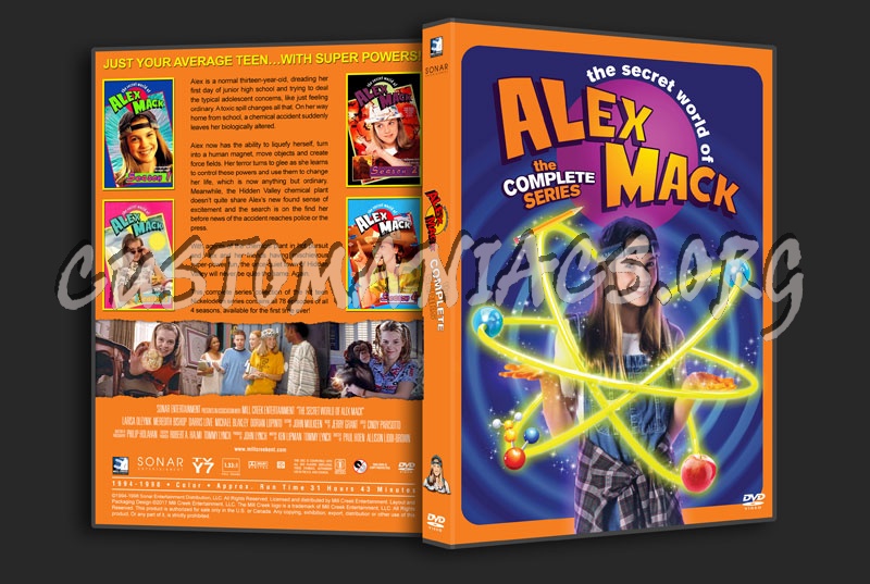 The Secret World of Alex Mack: The Complete Series dvd cover