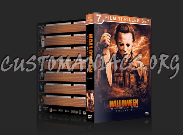 Halloween: The Ultimate Collection - Volume 1 dvd cover