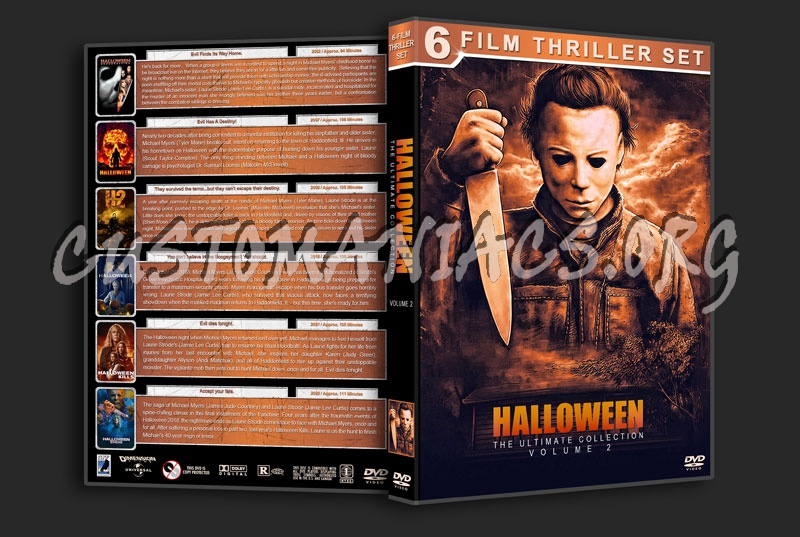 Halloween: The Ultimate Collection - Volume 2 dvd cover