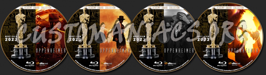 Academy Awards Collection - Oppenheimer blu-ray label