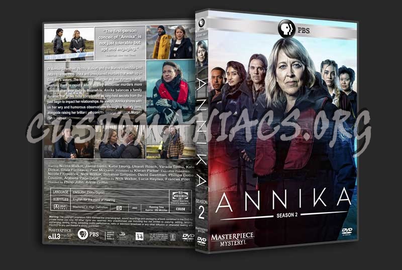 Annika - Season 2 dvd cover