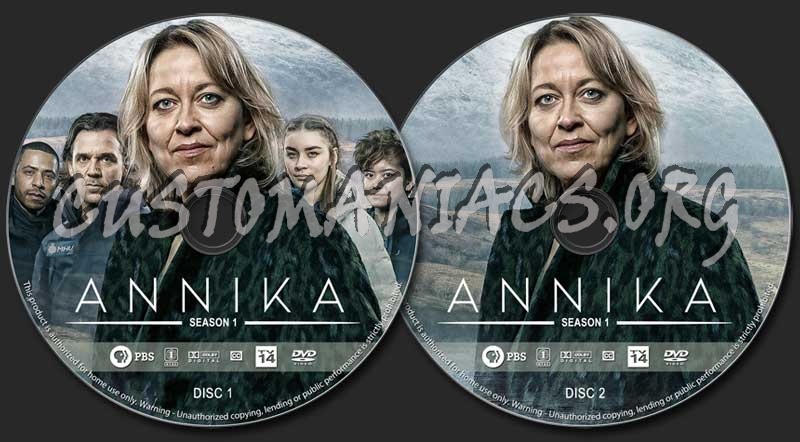 Annika - Season 1 dvd label