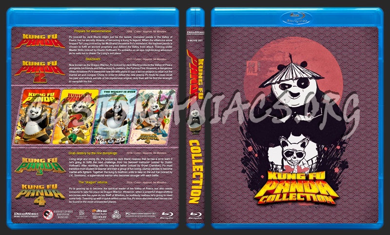 Kung Fu Panda Collection blu-ray cover