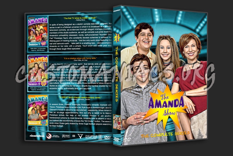 The Amanda Show: The Complete Series dvd cover