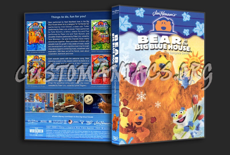 Bear in the Big Blue House: The Complete Series dvd cover