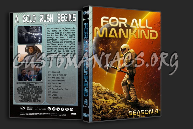 For All Mankind Season 4 dvd cover