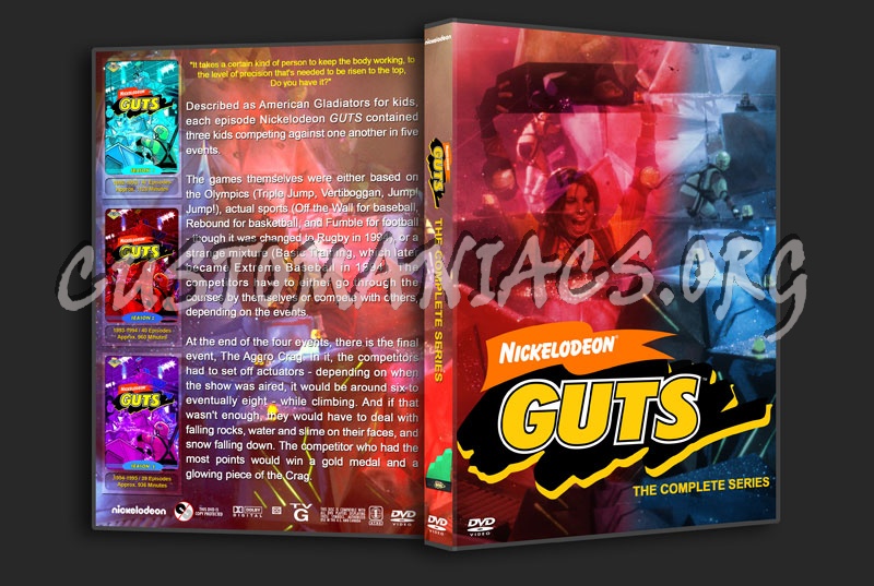 Nickelodeon GUTS: The Complete Series dvd cover