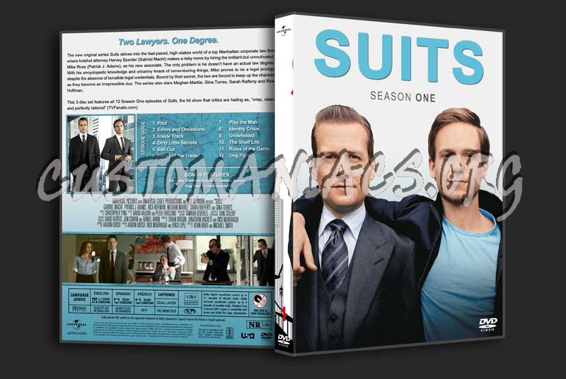 Suits - The Complete Series (spanning spine) dvd cover - DVD Covers ...