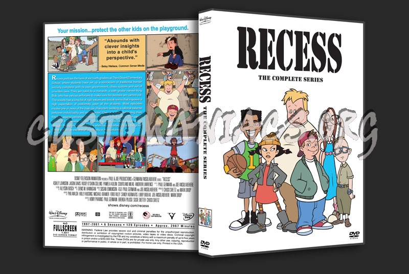 Recess: The Complete Series dvd cover