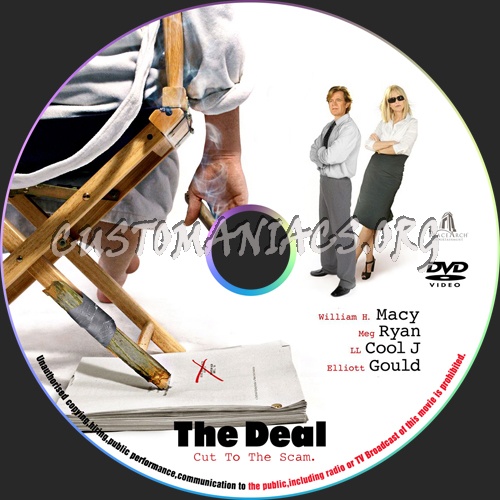 The Deal dvd label