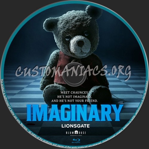 Imaginary blu-ray label