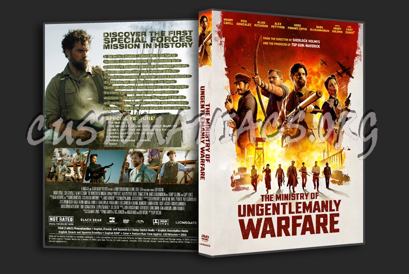 The Ministry of Ungentlemanly Warfare dvd cover DVD Covers & Labels