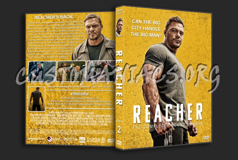 Reacher Season 2 Dvd Cover Dvd Covers And Labels By Customaniacs Id 291757 Free Download