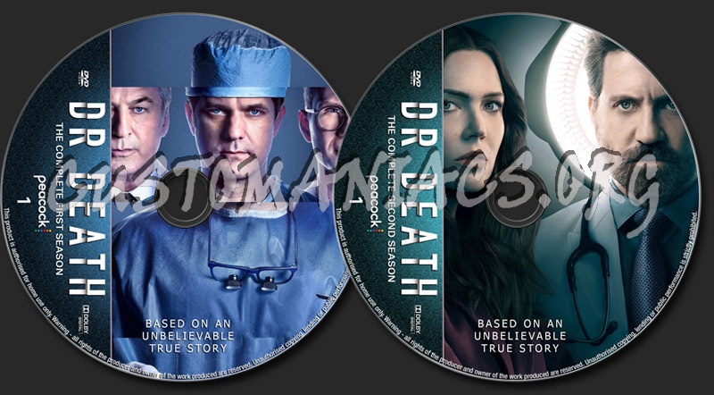 Dr Death Seasons 1 - 2 dvd label