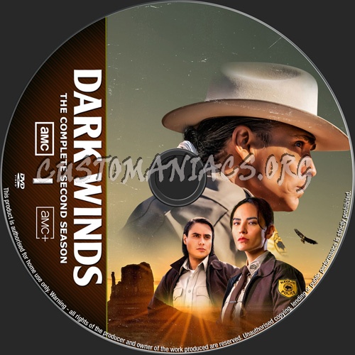 Dark Winds Season 2 dvd label