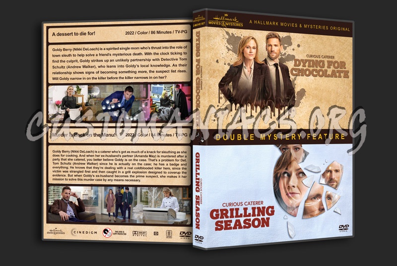 Curious Caterer Double Feature dvd cover