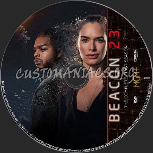 Beacon 23 Season 1 dvd label