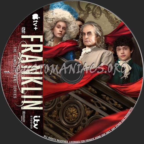 Franklin Season 1 dvd label