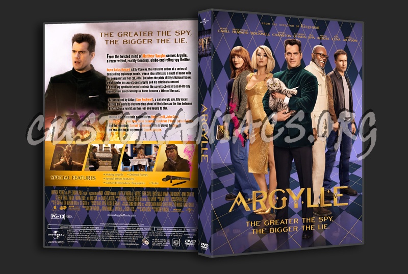 Argylle dvd cover