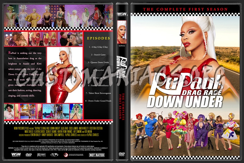 RuPaul's Drag Race Down Under - Season 1 dvd cover