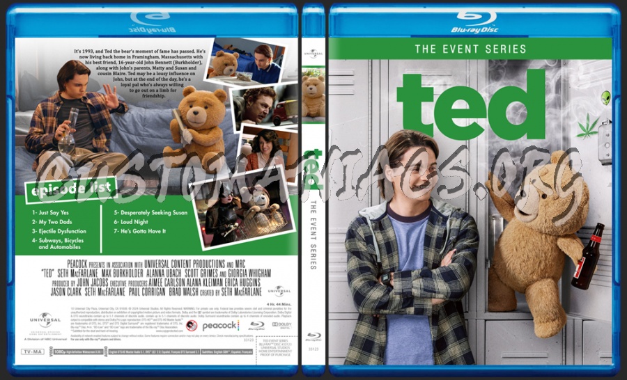 Ted - Season 1 (2024) blu-ray cover