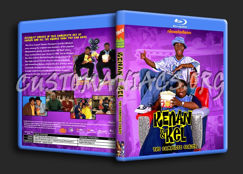 Kenan & Kel - The Complete Series blu-ray cover