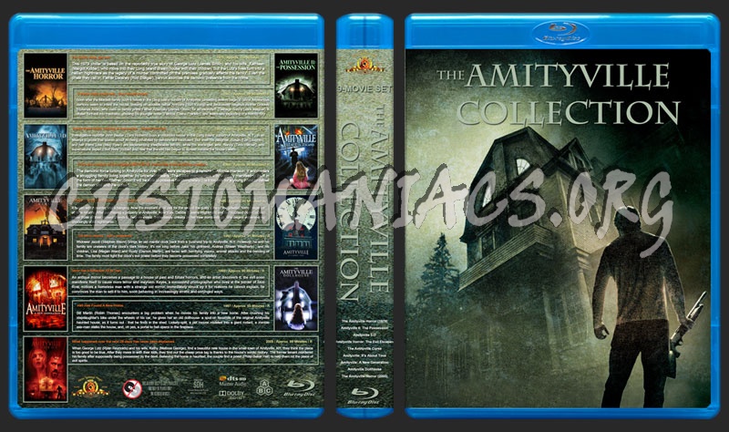 The Amityville Horror Collection blu-ray cover