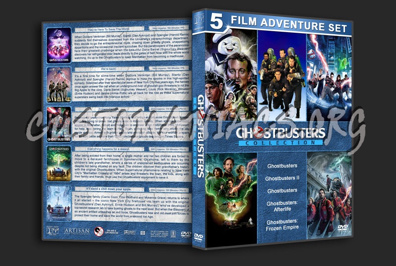 Ghostbusters Collection dvd cover