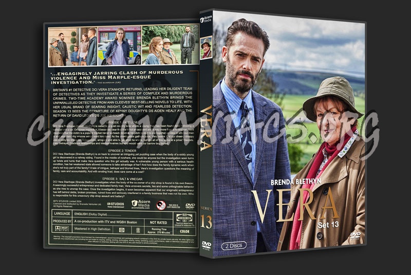 Vera - Set 13 dvd cover