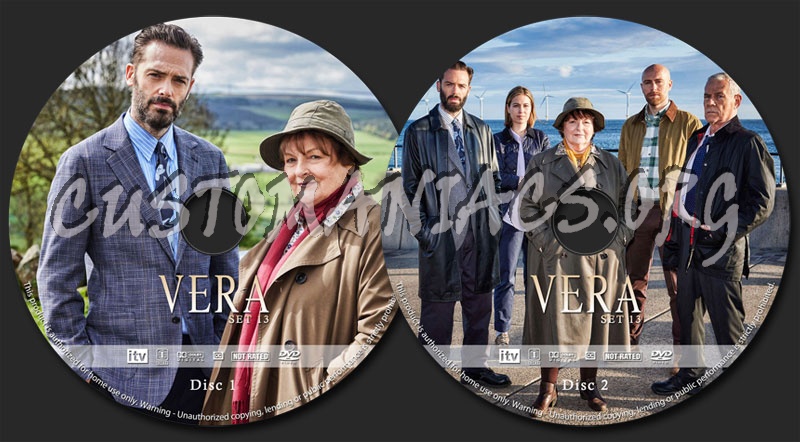 Vera - Set 13 dvd label