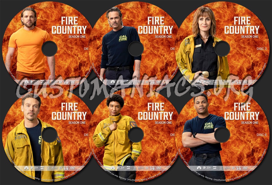 Fire Country - Season 1 dvd label