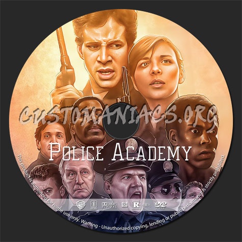 Police Academy dvd label